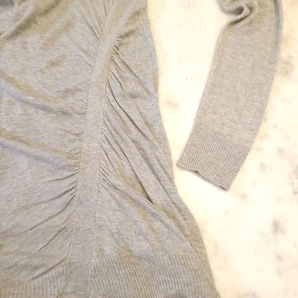 Kensie Women's Medium Gray Fitted Cardigan - Picture 4 of 13